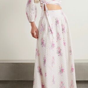 Loveshack Fancy Maxi Aventi skirt